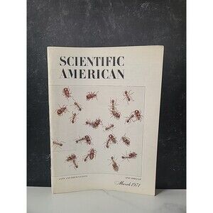 Scientific American Magazine March 1971 Ants And Their Guests